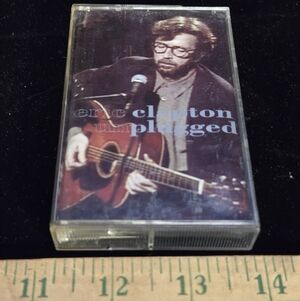 Eric Clapton Unplugged Cassette Tape 1992 Live Album